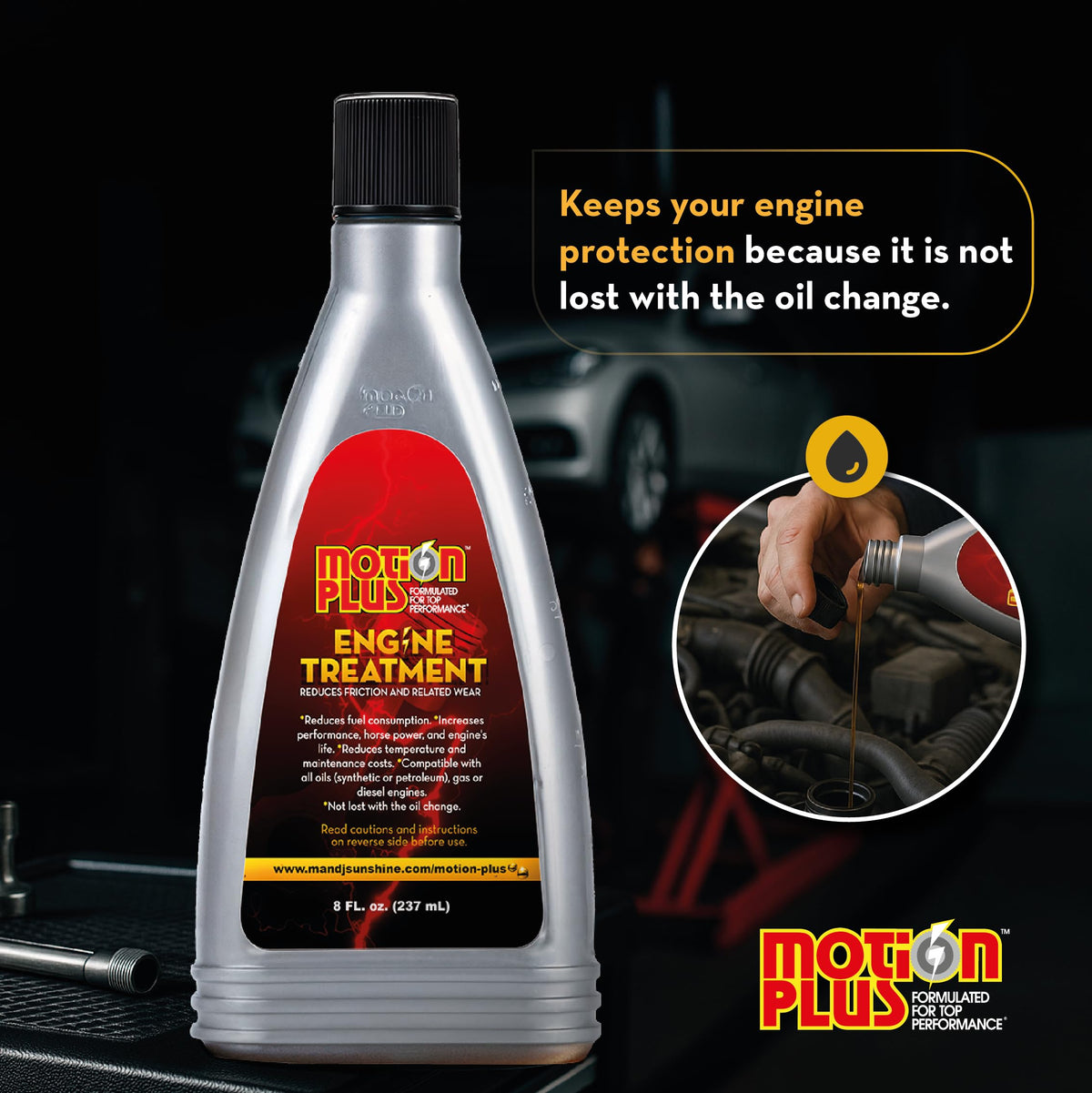 Heavy Duty Metal Treatment & Super Lubricant 8 Oz Q46984