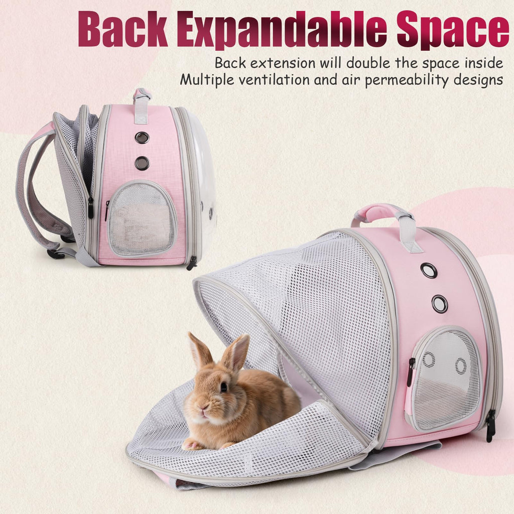 Expandable Breathable Pet Carrier Backpack W889477