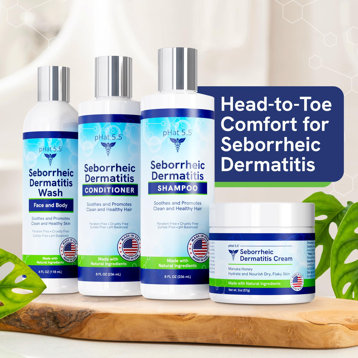 Sulfate Free Shampoo and Conditioner Set 8 oz X30275