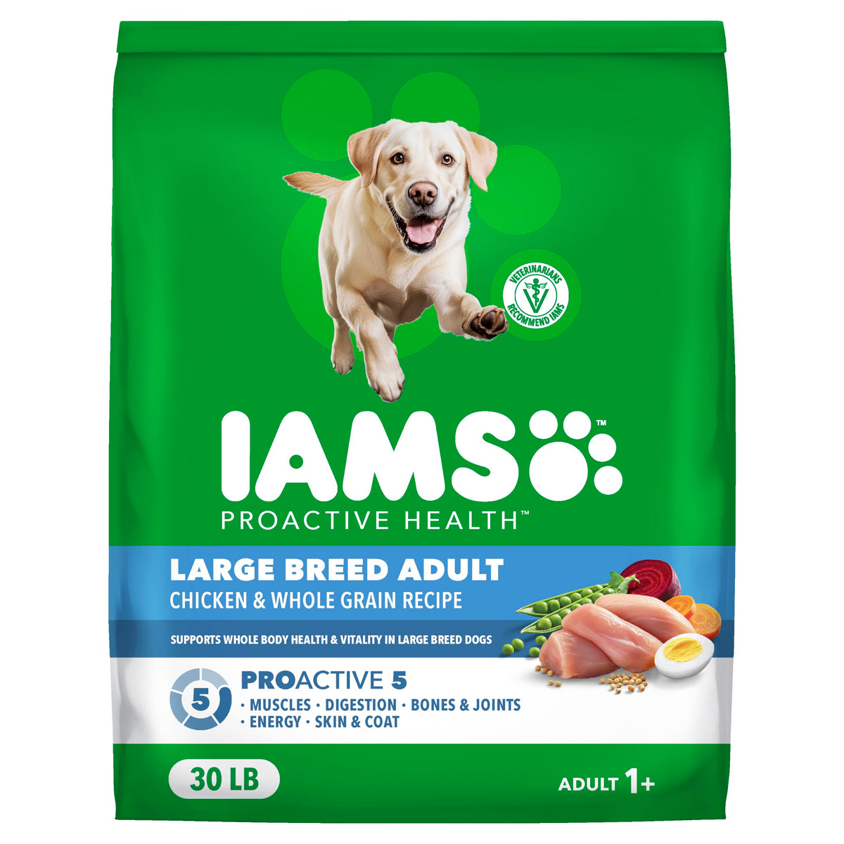 Large Breed Chicken Dry Dog Food 30 lb N153679