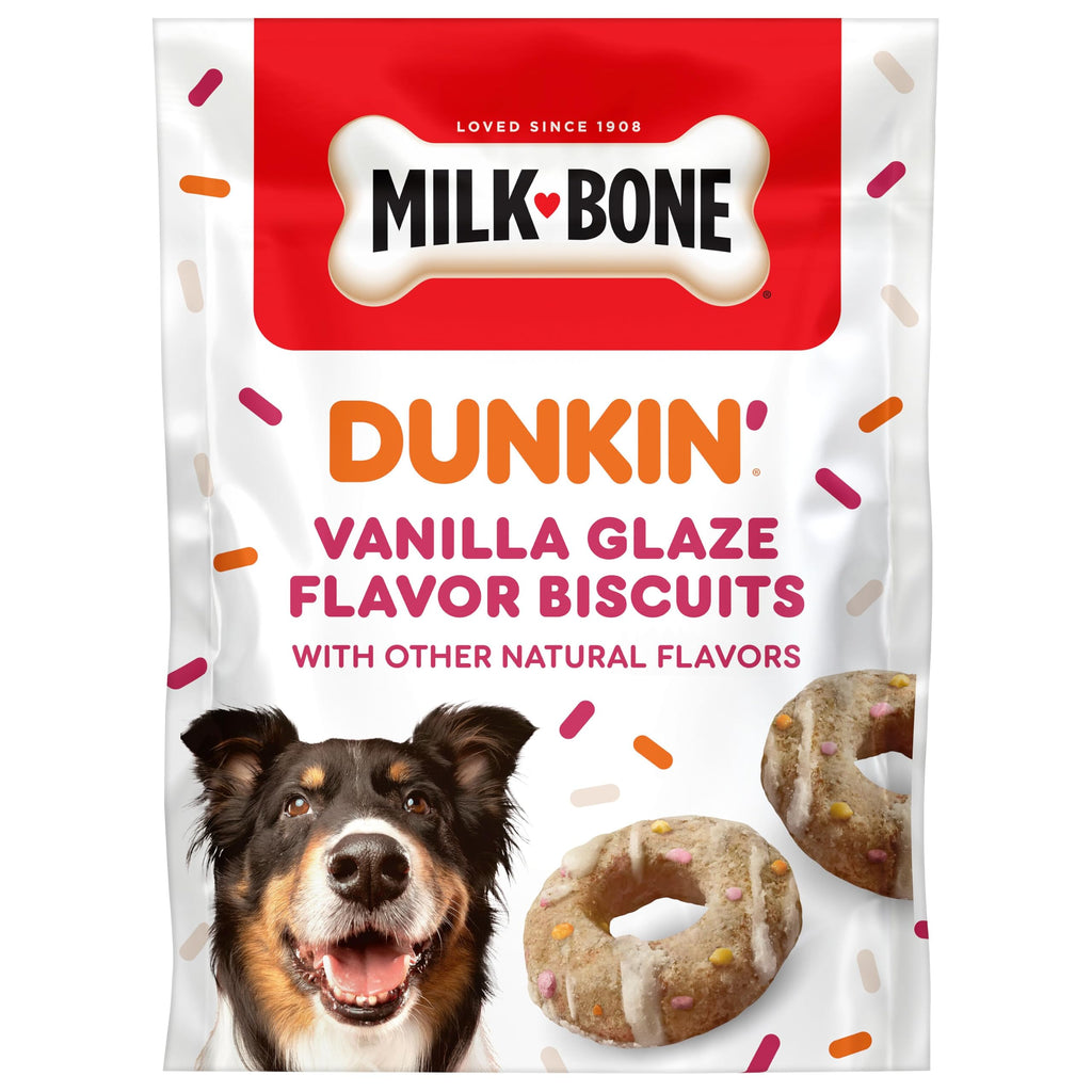 Vanilla Glaze Flavor Dog Biscuits, 8 Oz. E6184