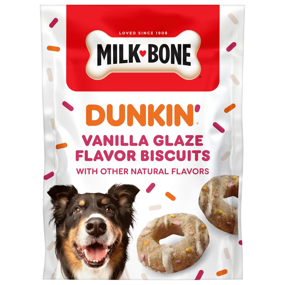 Vanilla Glaze Flavor Dog Biscuits, 8 Oz. E6184