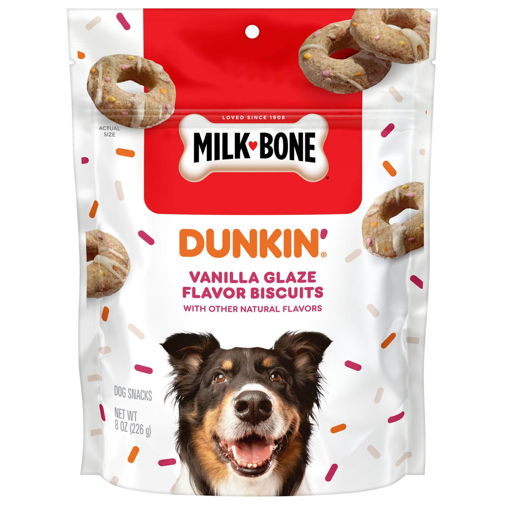 Vanilla Glaze Flavor Dog Biscuits, 8 Oz. E6184