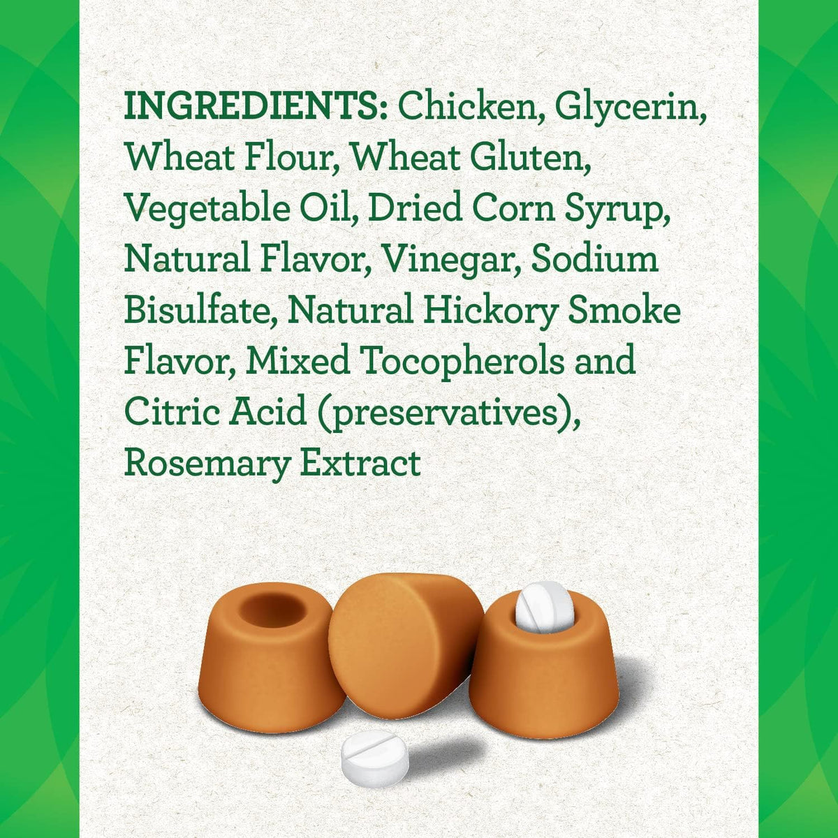 Chicken Dog Treats 30 Count Pack of 6 U177