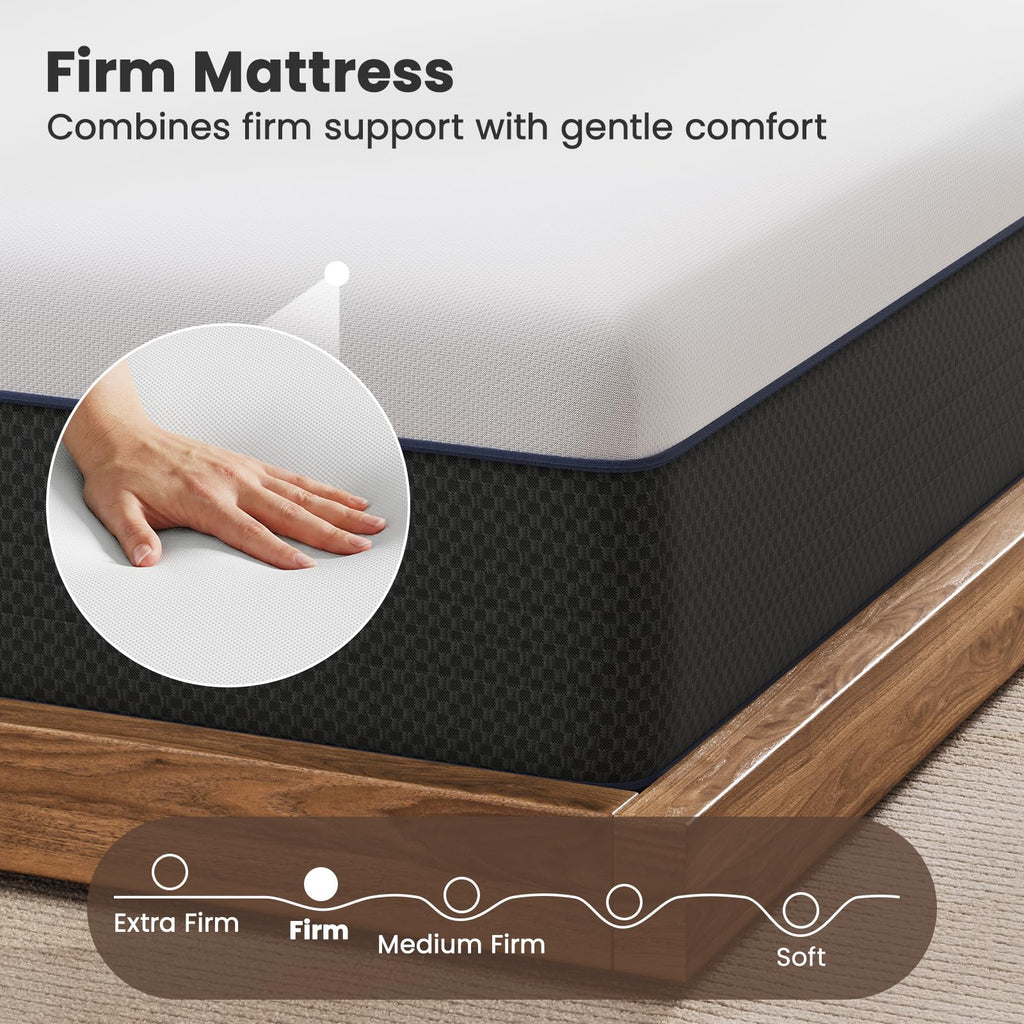 Twin Size 8 Inch Memory Foam Mattress E578