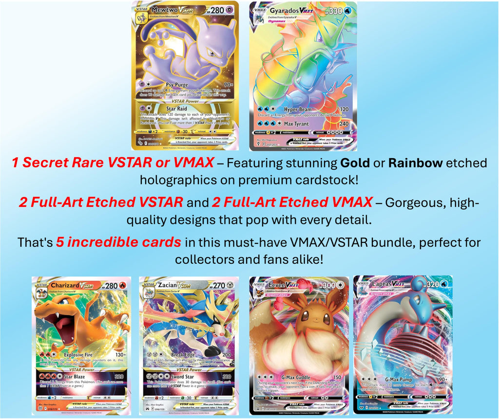 Pokemon Card VMAX VSTAR Bundle O154