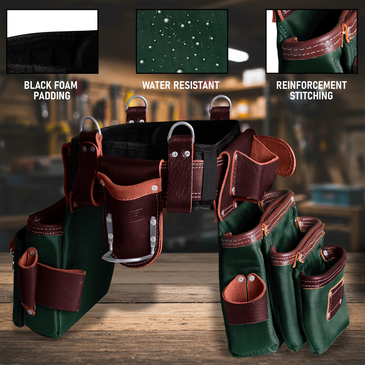 Electrician Tool Belt Combo with Back Support W2161