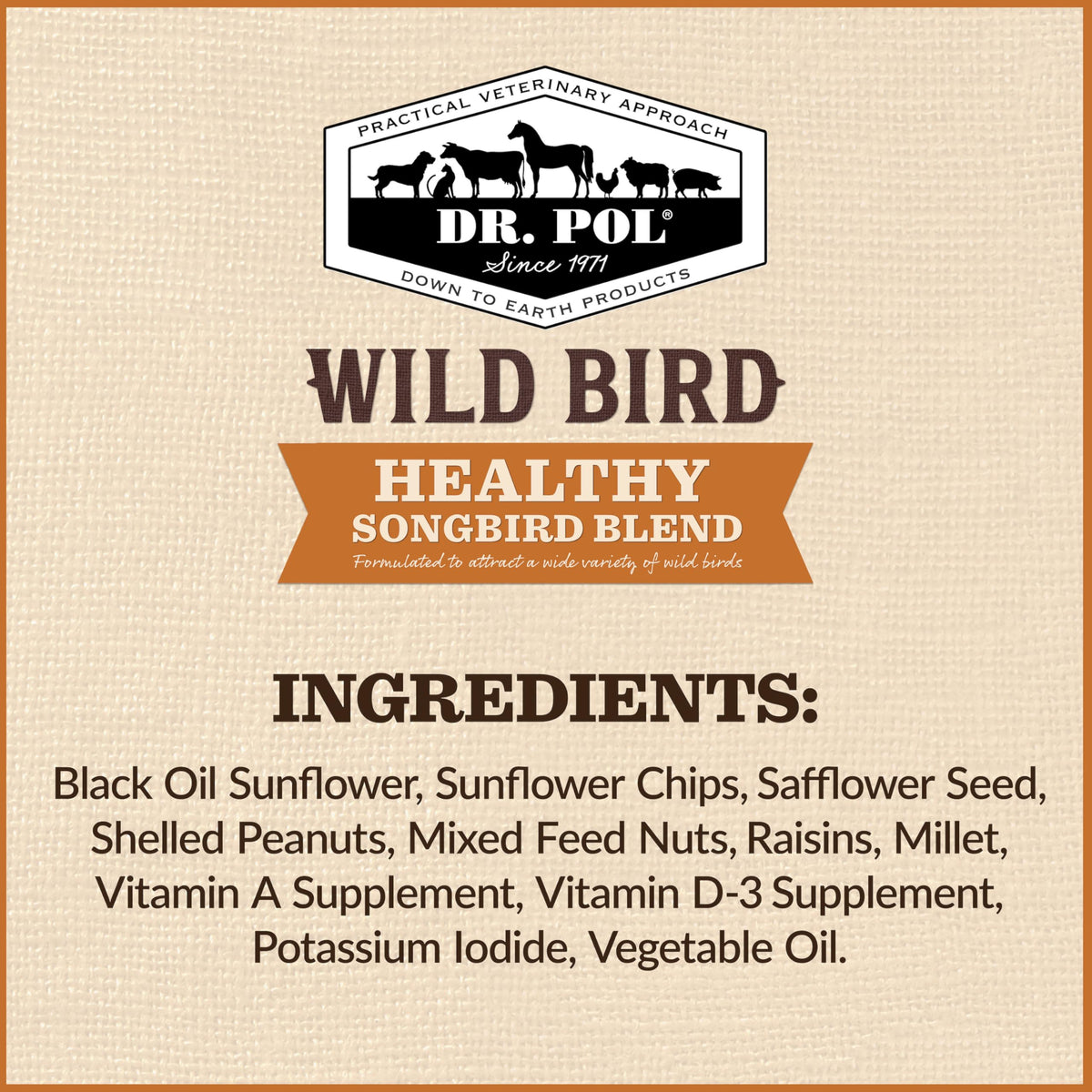 20 LB Wild Bird Seed P288999