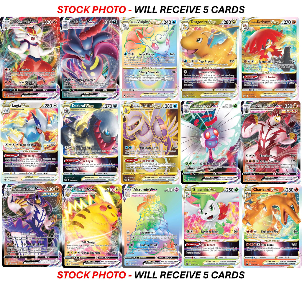 Pokemon Card VMAX VSTAR Bundle O154