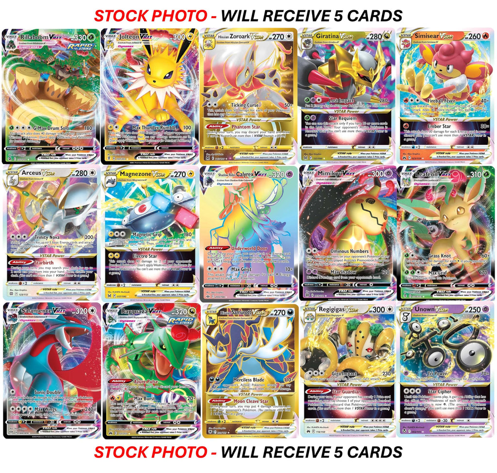 Pokemon Card VMAX VSTAR Bundle O154