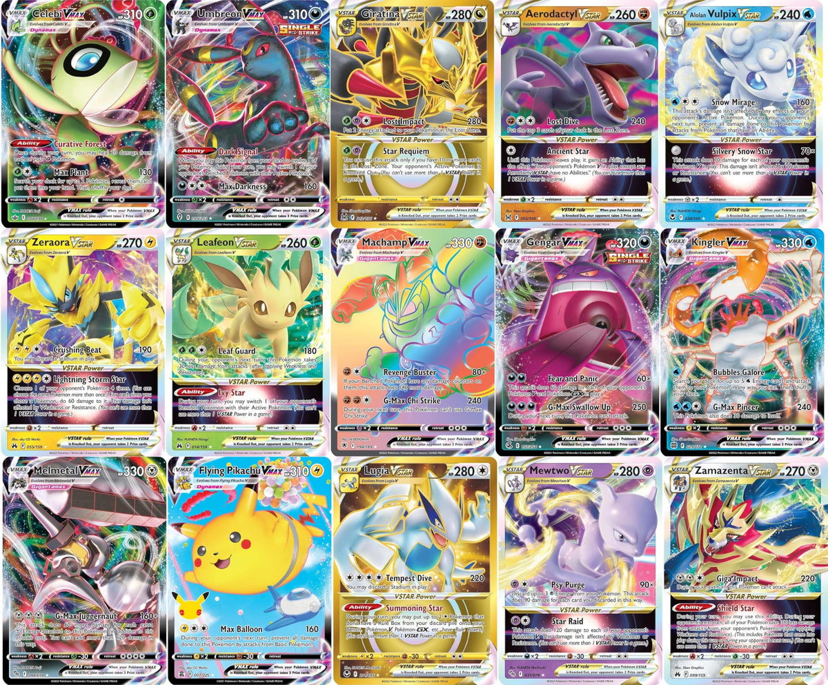 Pokemon Card VMAX VSTAR Bundle O154
